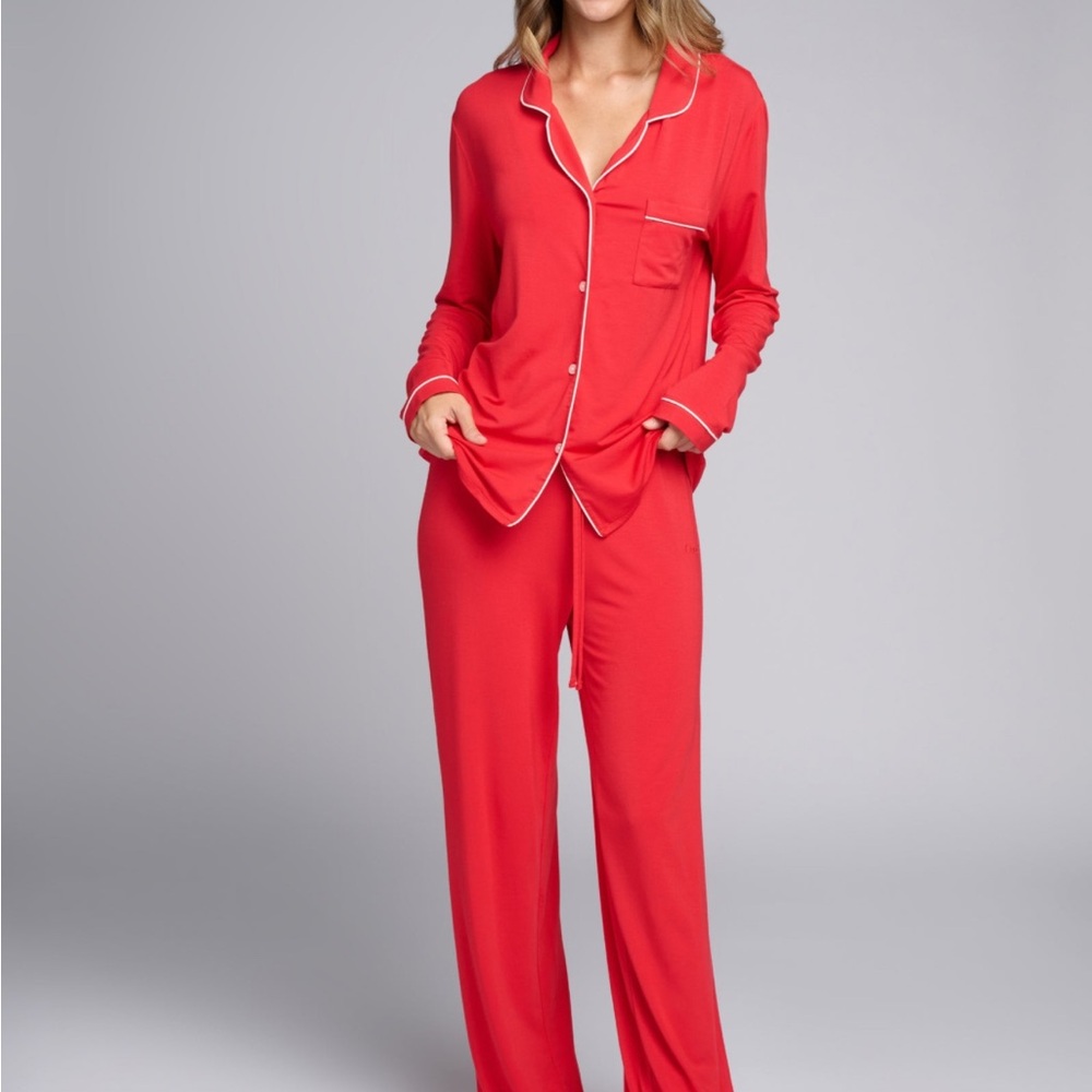 Luna Comfrt Viral PJ Red Women's Pajama Set S SOLD OUT!!